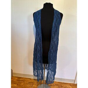 Lularoe Joy Blue Lace XS (129)‎